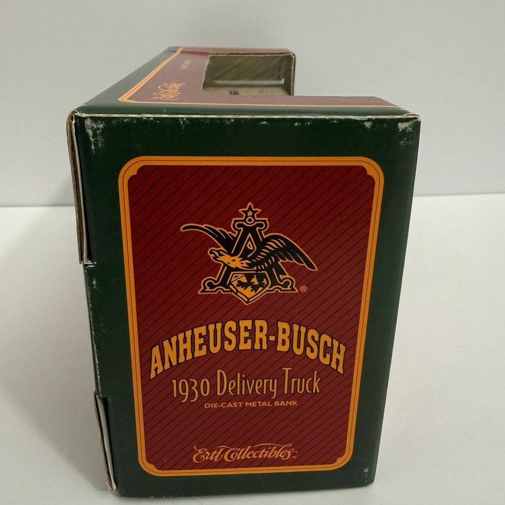 Vintage 1995 ERTL Anheuser Busch 1930 Delivery Truck Die Cast Bank Boxed - Picture 5 of 6